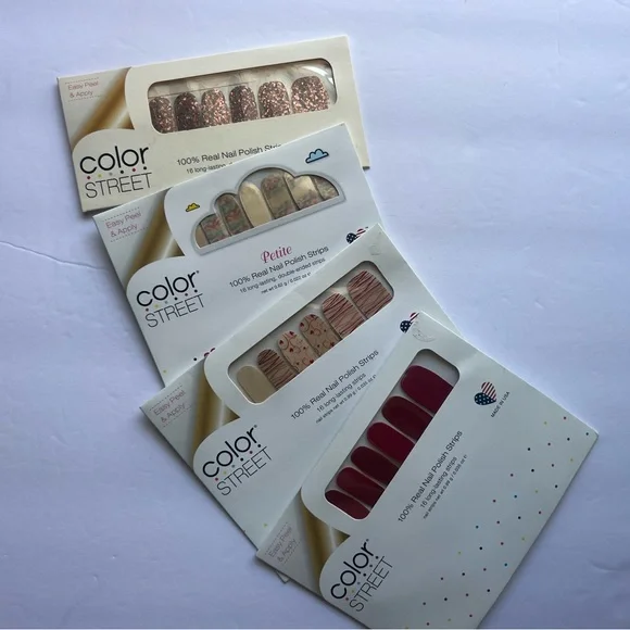 New Color Street Nail Polish Strips Set of 4 - Picture 2 of 2